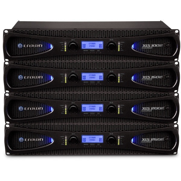 Main product image for Crown XLS 2002 DriveCore Power Amplifier 2 x 650W 245-509